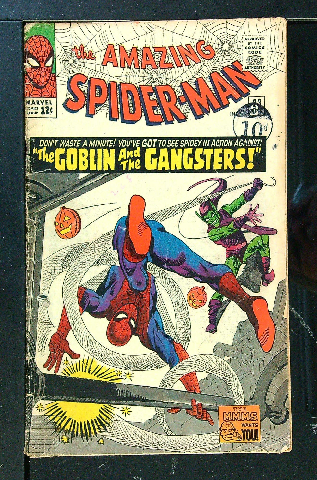 Cover of Amazing Spider-Man (Vol 1) #23. One of 250,000 Vintage American Comics on sale from Krypton!