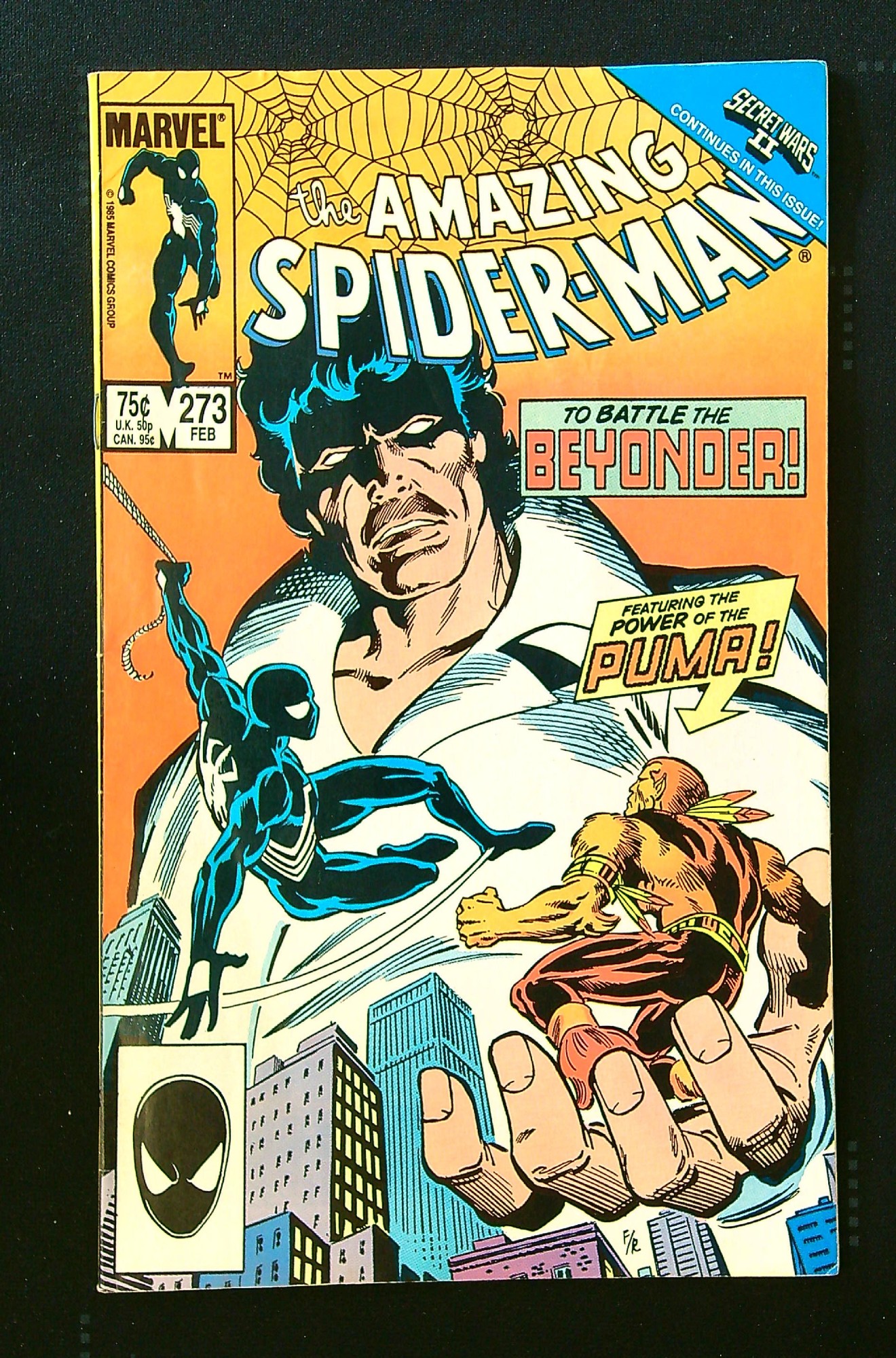 Cover of Amazing Spider-Man (Vol 1) #273. One of 250,000 Vintage American Comics on sale from Krypton!