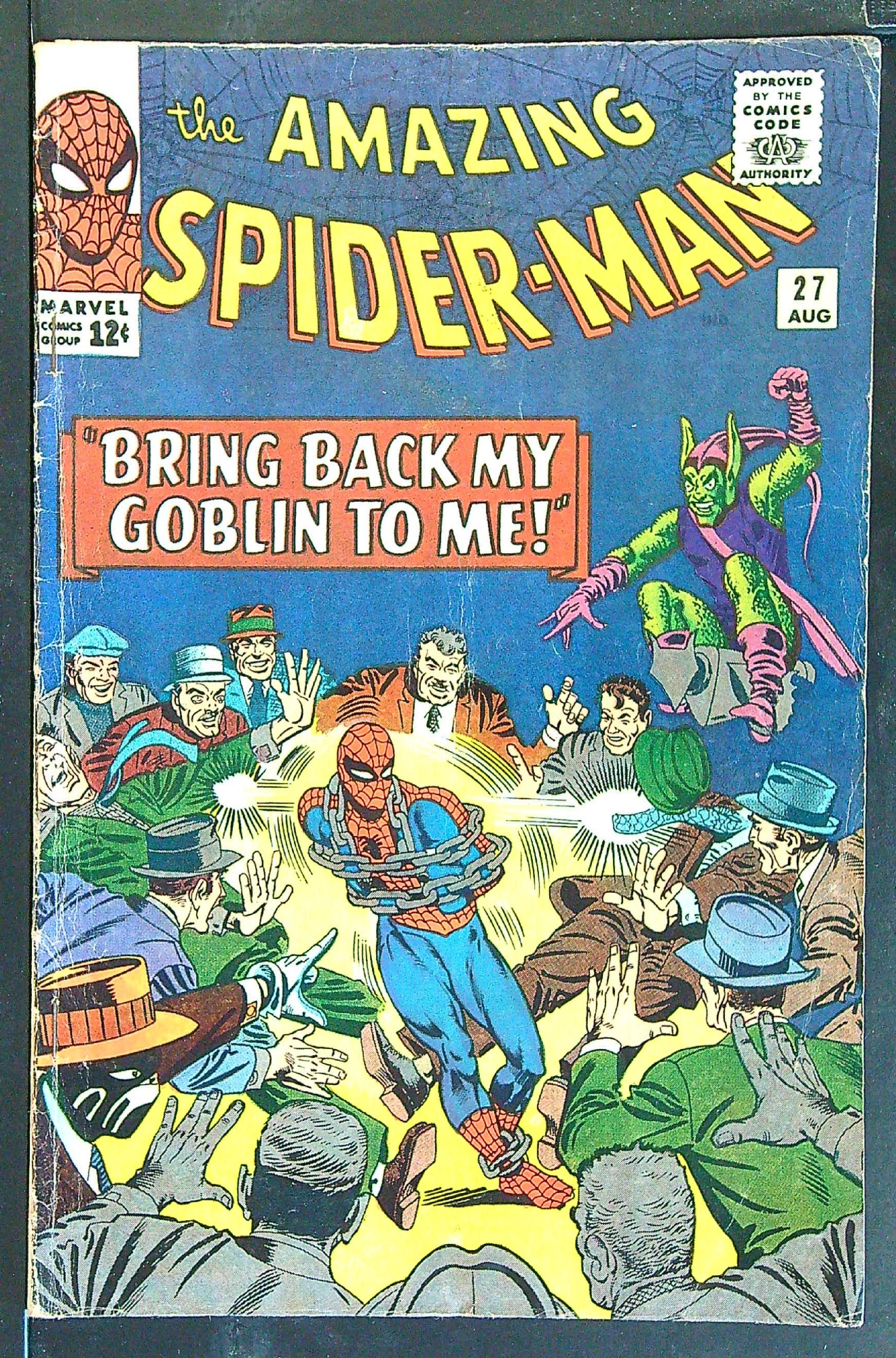 Cover of Amazing Spider-Man (Vol 1) #27. One of 250,000 Vintage American Comics on sale from Krypton!
