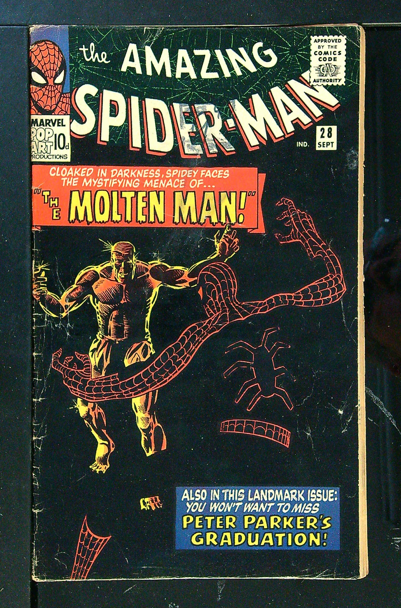 Cover of Amazing Spider-Man (Vol 1) #28. One of 250,000 Vintage American Comics on sale from Krypton!