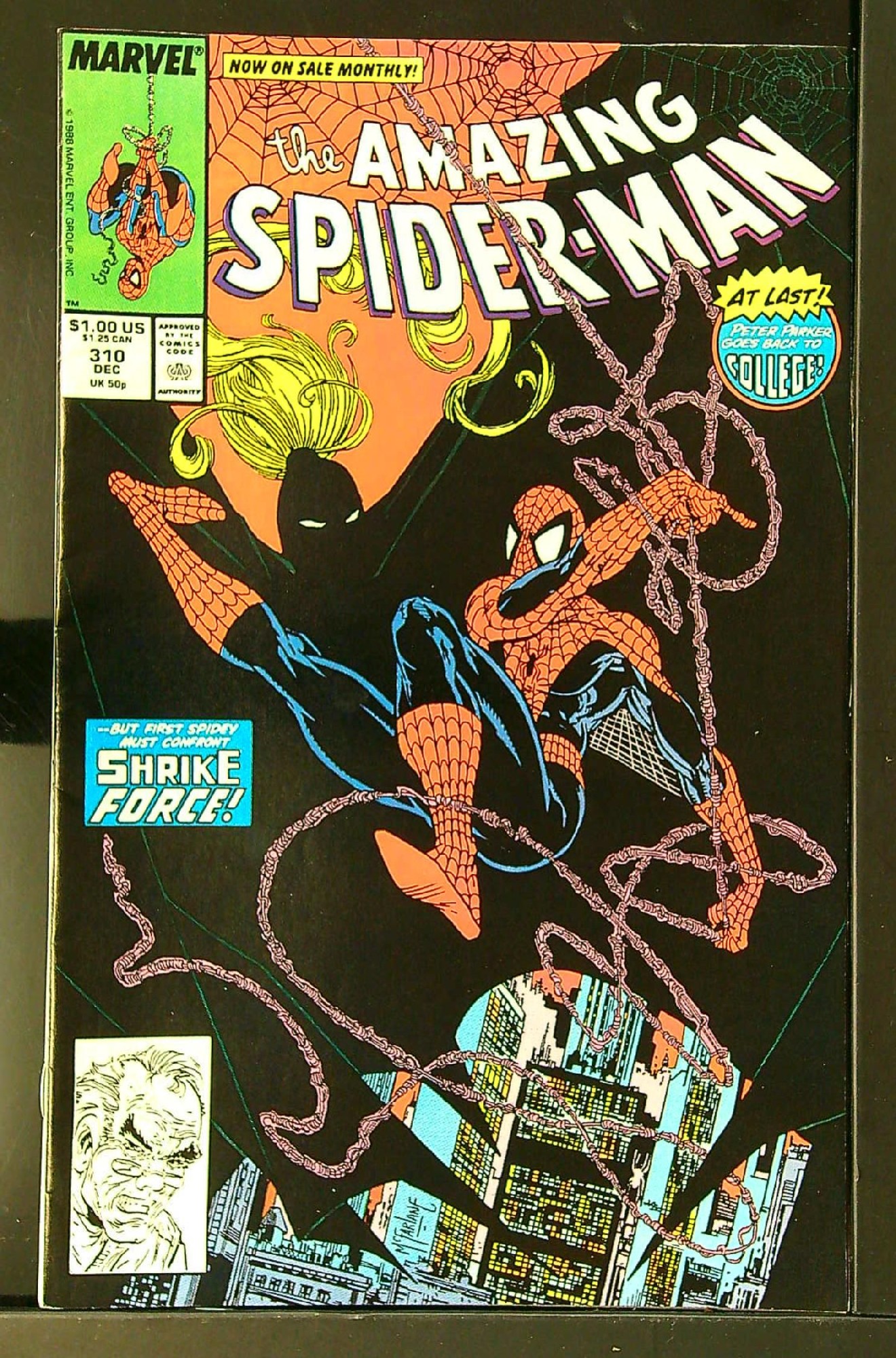 Cover of Amazing Spider-Man (Vol 1) #310. One of 250,000 Vintage American Comics on sale from Krypton!