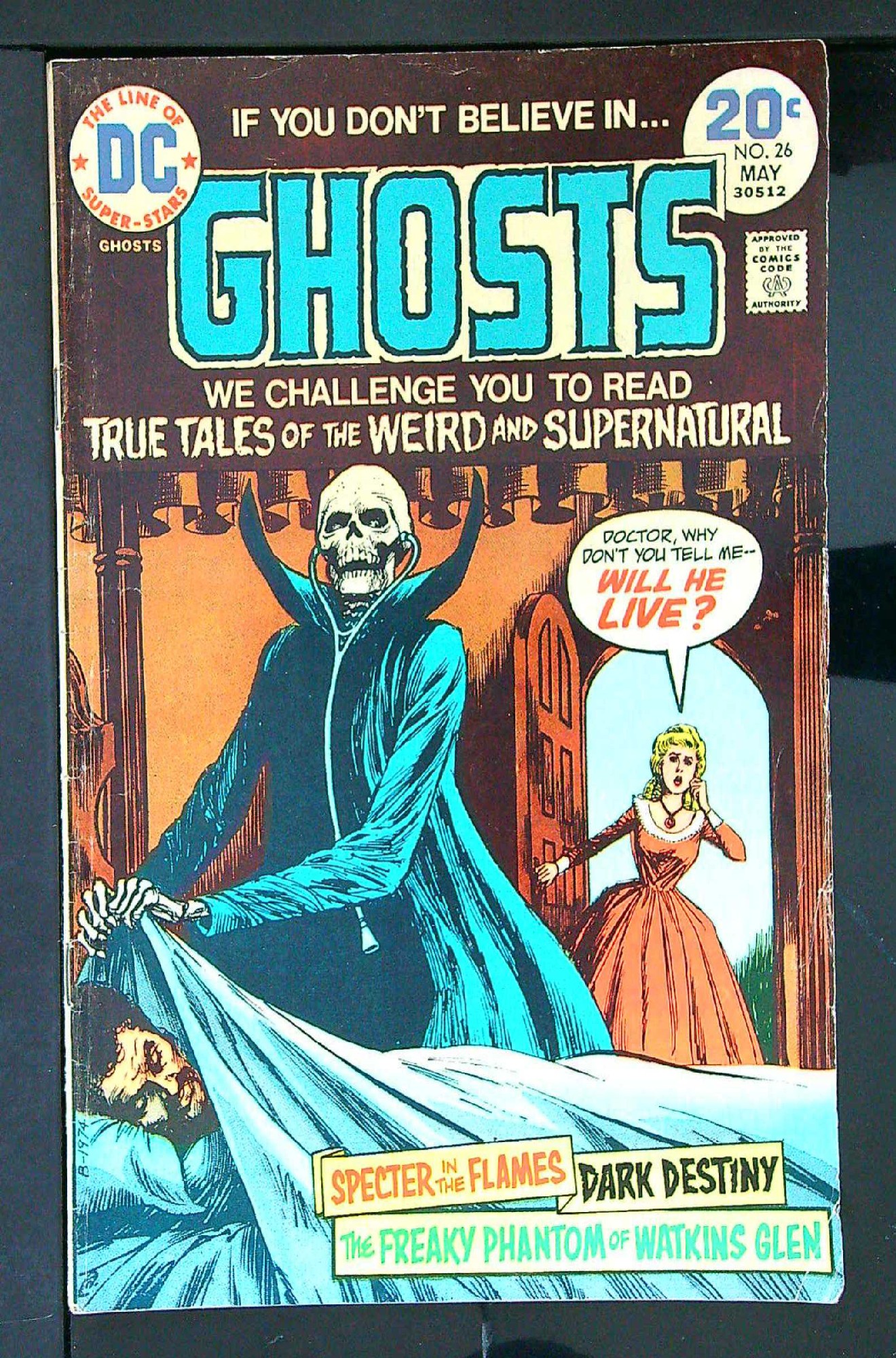 Cover of Ghosts (Vol 1) #26. One of 250,000 Vintage American Comics on sale from Krypton!