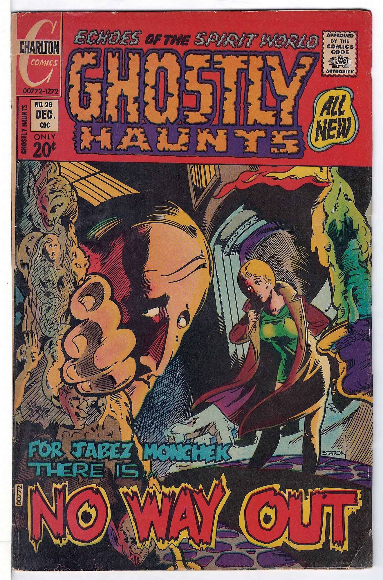 Cover of Ghostly Haunts (Vol 1) #28. One of 250,000 Vintage American Comics on sale from Krypton!
