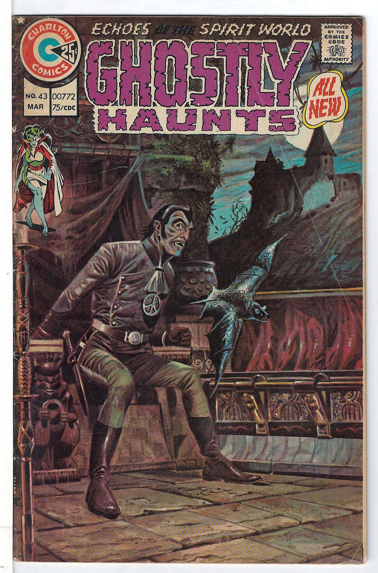 Cover of Ghostly Haunts (Vol 1) #43. One of 250,000 Vintage American Comics on sale from Krypton!