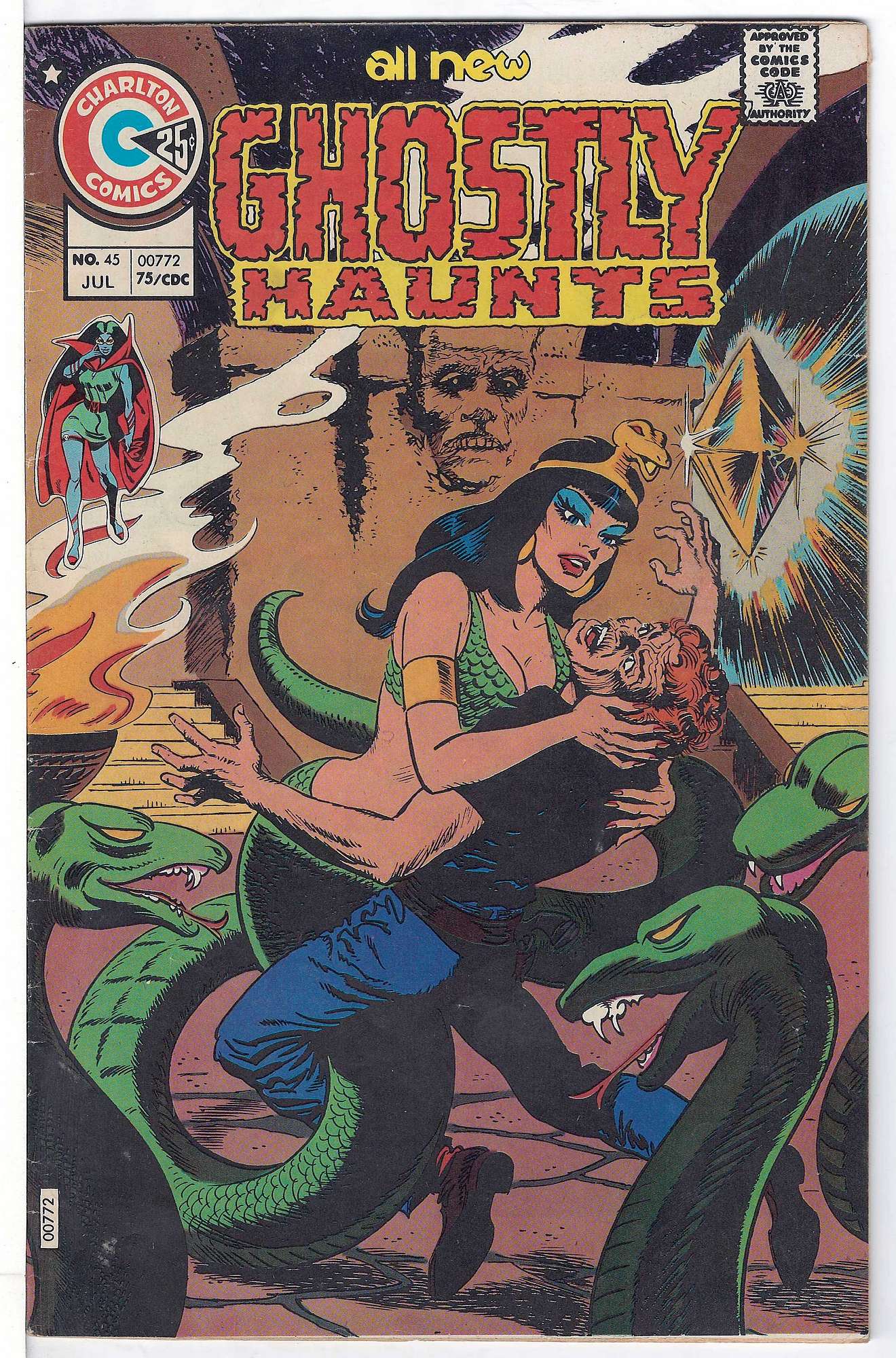 Cover of Ghostly Haunts (Vol 1) #45. One of 250,000 Vintage American Comics on sale from Krypton!