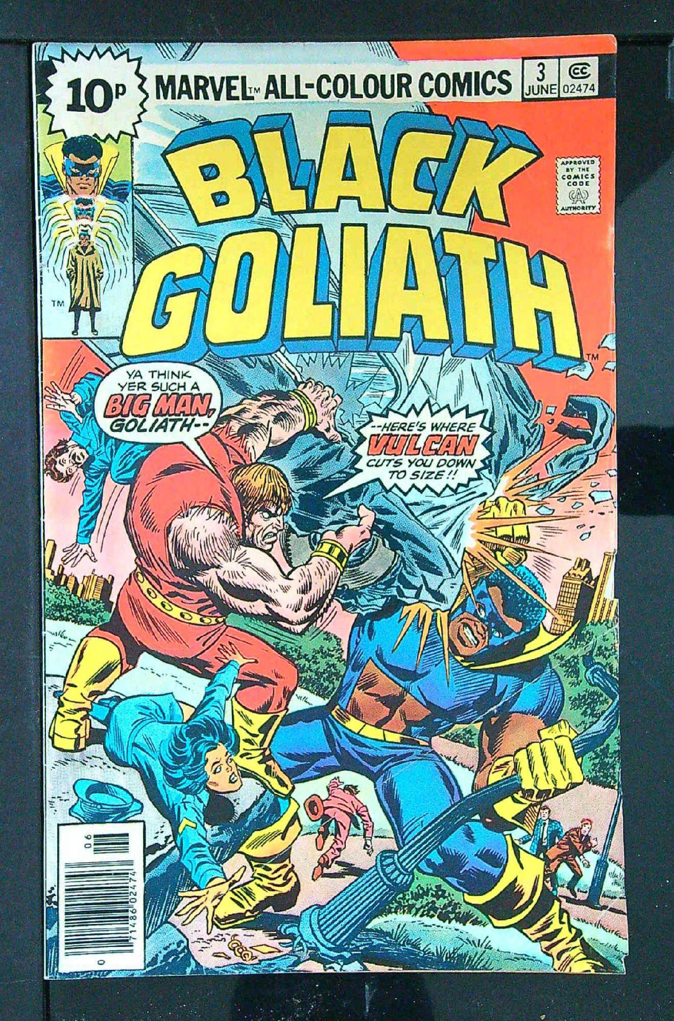 Cover of Black Goliath (Vol 1) #3. One of 250,000 Vintage American Comics on sale from Krypton!
