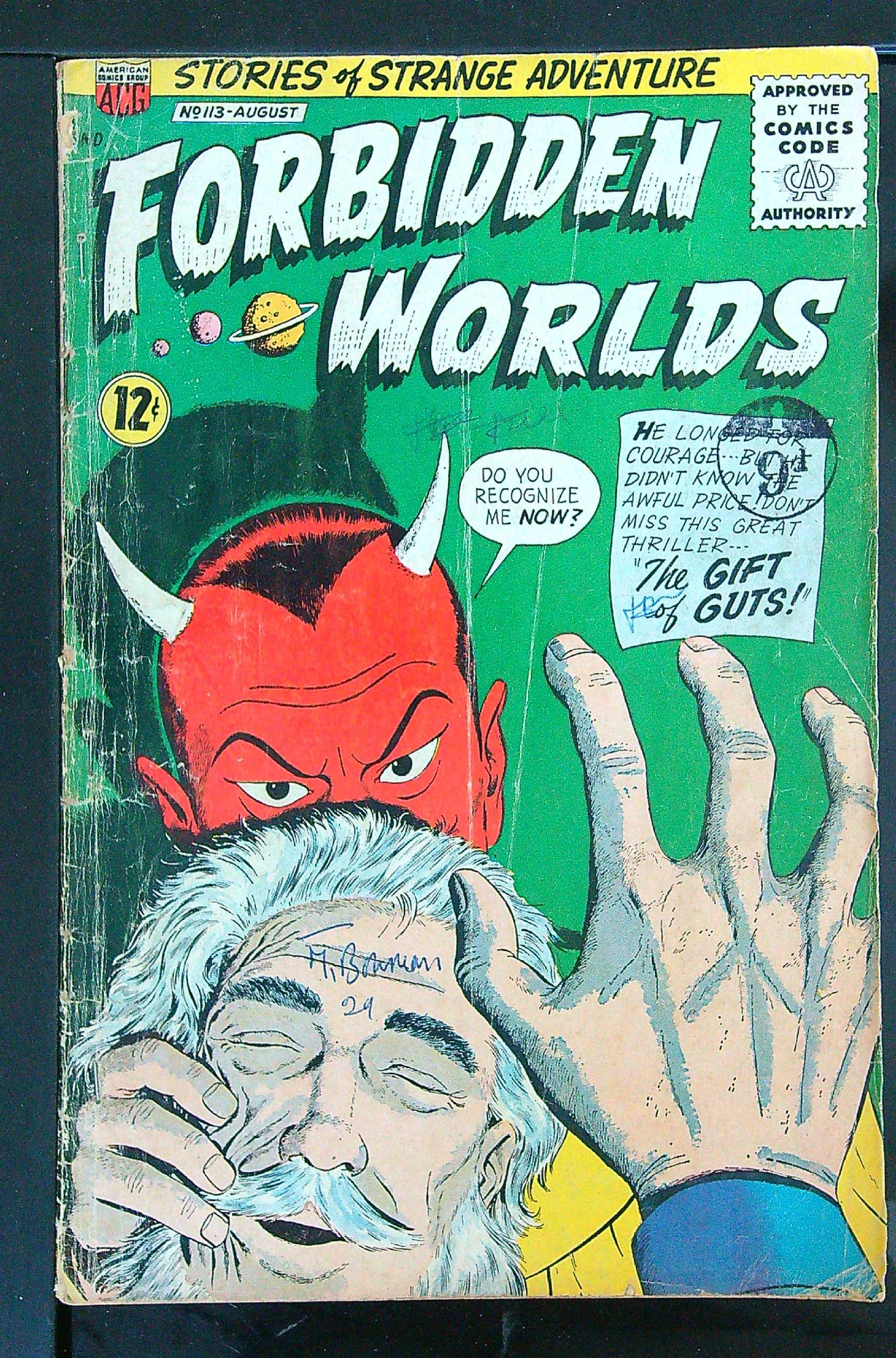 Cover of Forbidden Worlds (Vol 1) #113. One of 250,000 Vintage American Comics on sale from Krypton!