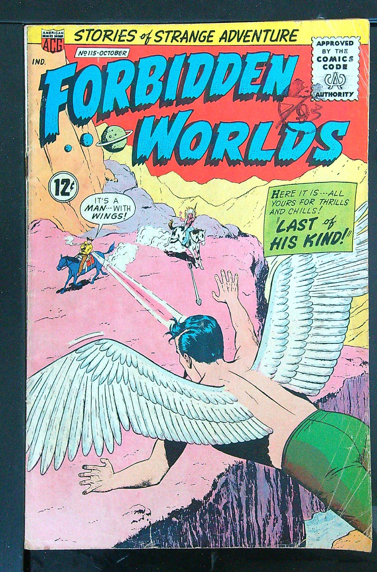 Cover of Forbidden Worlds (Vol 1) #115. One of 250,000 Vintage American Comics on sale from Krypton!