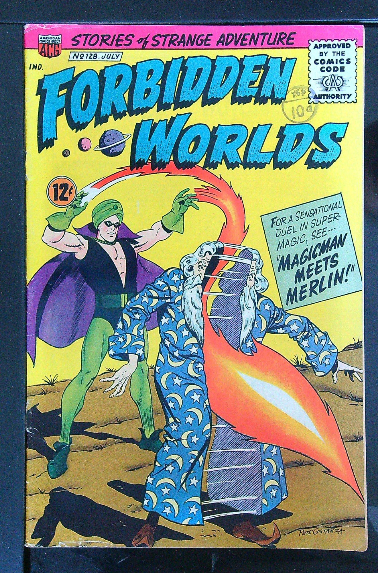 Cover of Forbidden Worlds (Vol 1) #128. One of 250,000 Vintage American Comics on sale from Krypton!