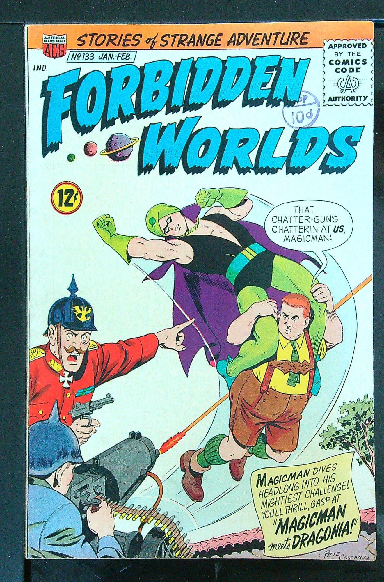 Cover of Forbidden Worlds (Vol 1) #133. One of 250,000 Vintage American Comics on sale from Krypton!
