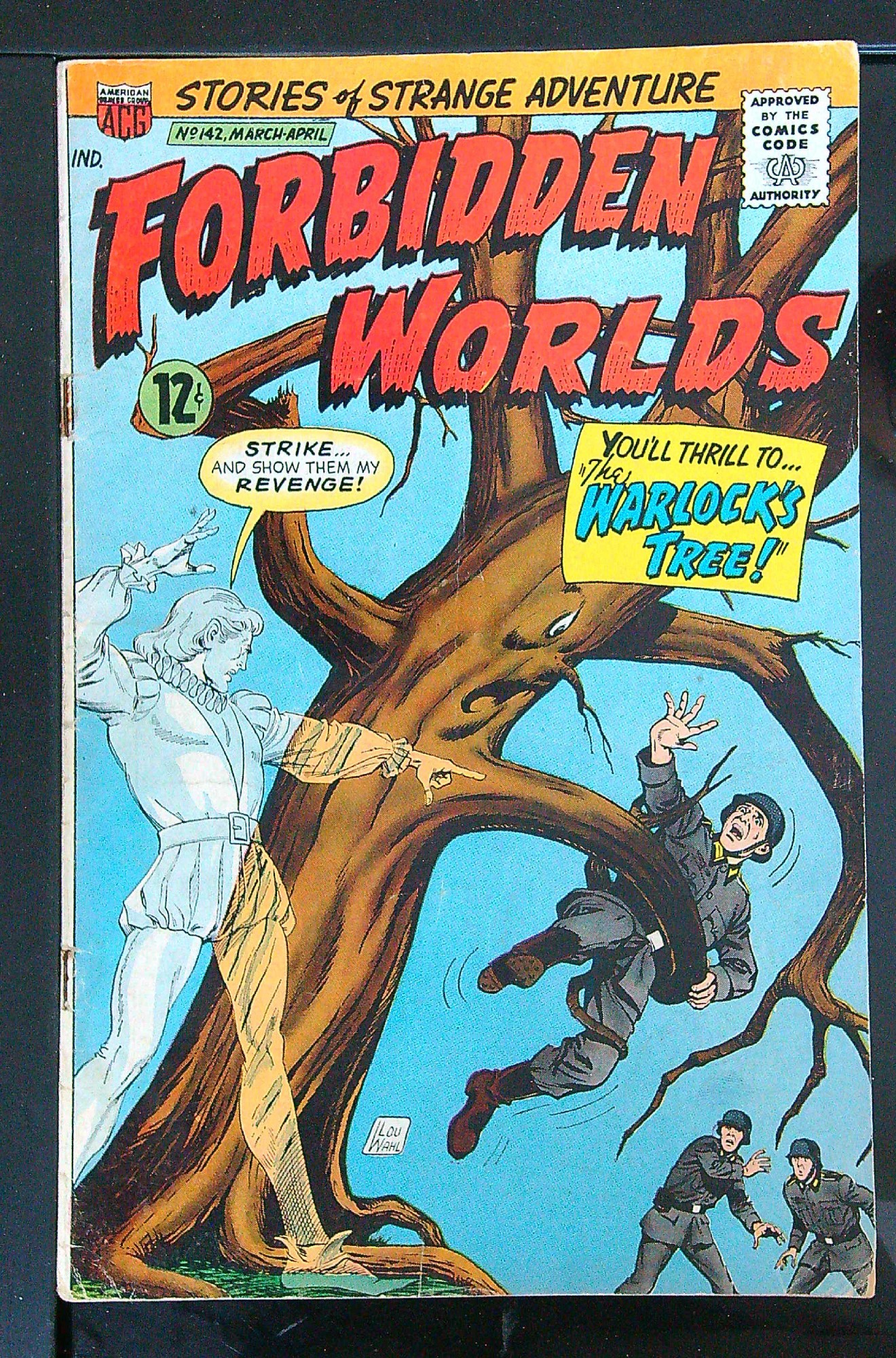 Cover of Forbidden Worlds (Vol 1) #142. One of 250,000 Vintage American Comics on sale from Krypton!