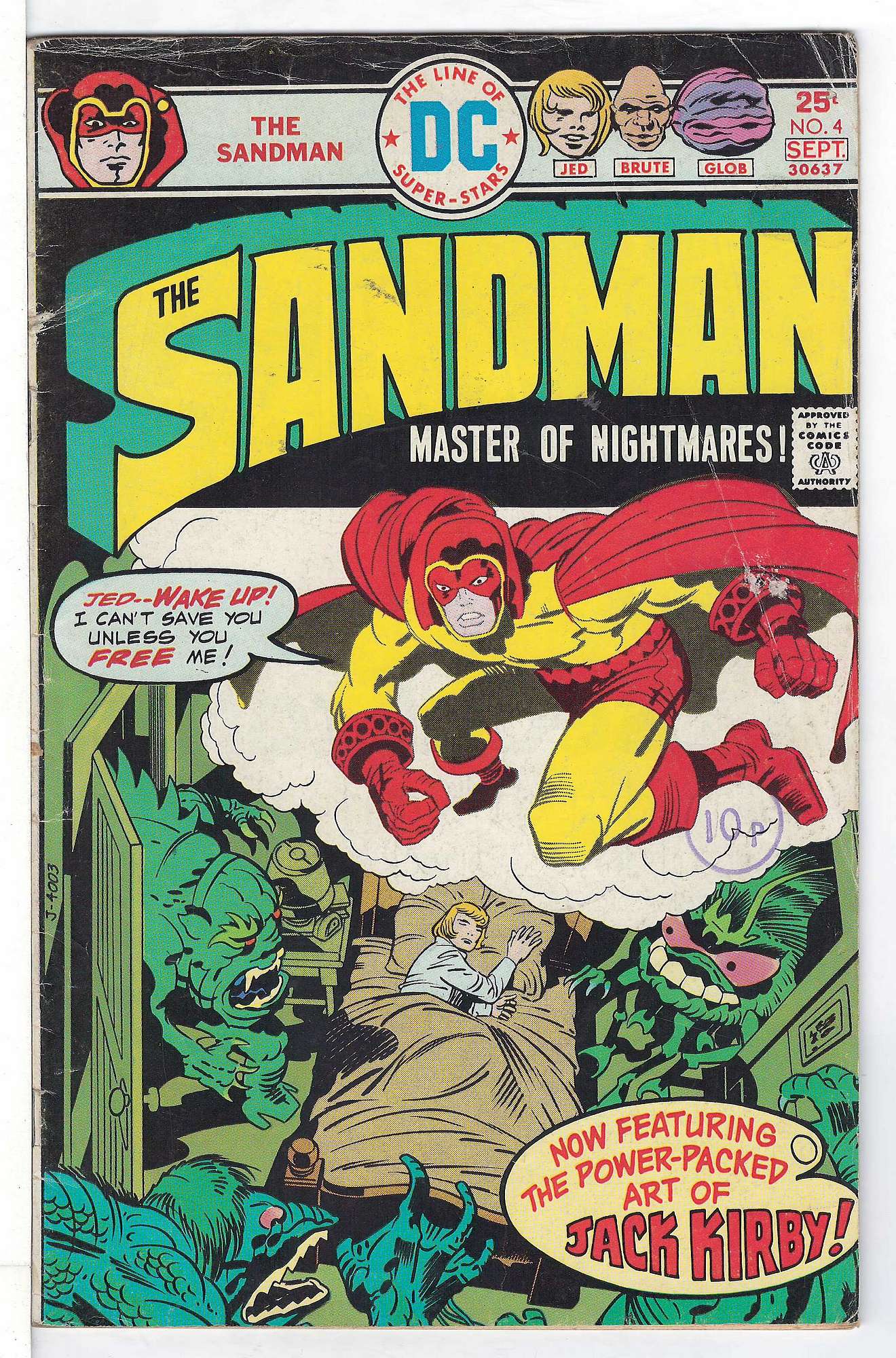 Cover of Sandman (Vol 1) #4. One of 250,000 Vintage American Comics on sale from Krypton!