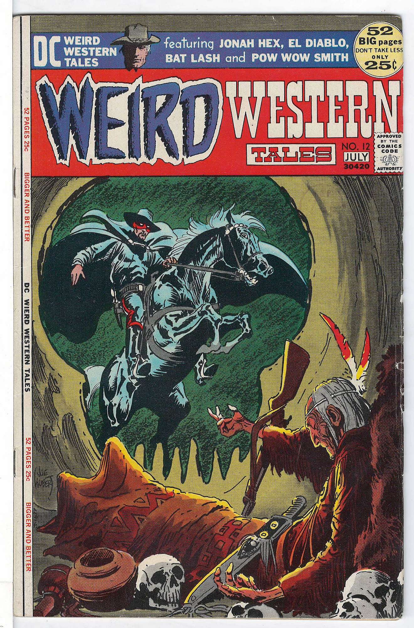 Cover of Weird Western Tales (Vol 1) #12. One of 250,000 Vintage American Comics on sale from Krypton!