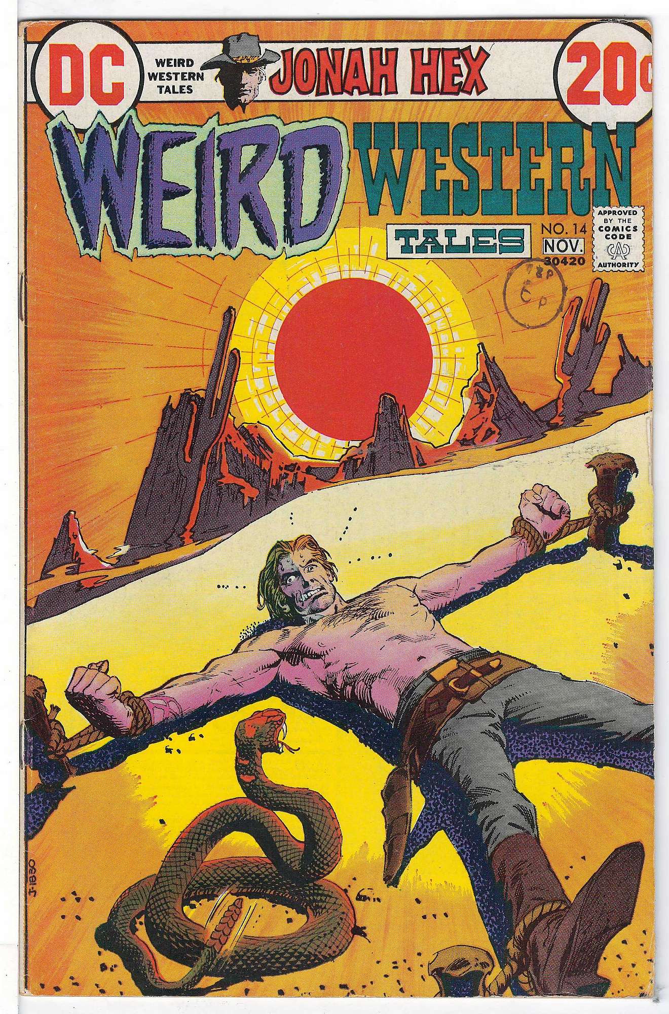 Cover of Weird Western Tales (Vol 1) #14. One of 250,000 Vintage American Comics on sale from Krypton!