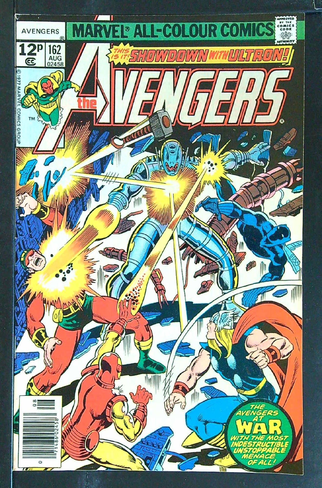 Cover of Avengers (Vol 1) #162. One of 250,000 Vintage American Comics on sale from Krypton!